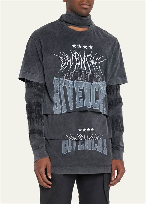 givenchy men's dress shirt|Givenchy graphic crewneck t shirt.